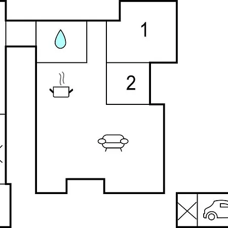 2 Bedroom Awesome In 別荘 Fanø