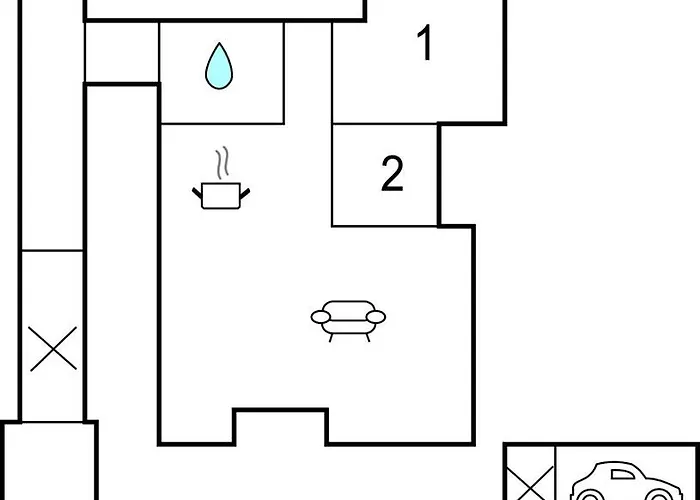 2 Bedroom Awesome In Dom wakacyjny Fanø